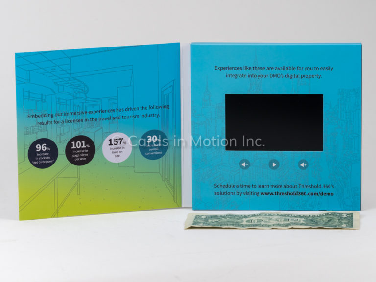 6"x6" Square, 4" HD LCD, 3 buttons, Matte Finish